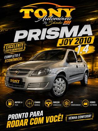 CHEVROLET PRISMA 1.4 MPFI JOY 8V FLEX 4P MANUAL CHEVROLET PRISMA 1.4 MPFI JOY 8V FLEX 4P MANUAL